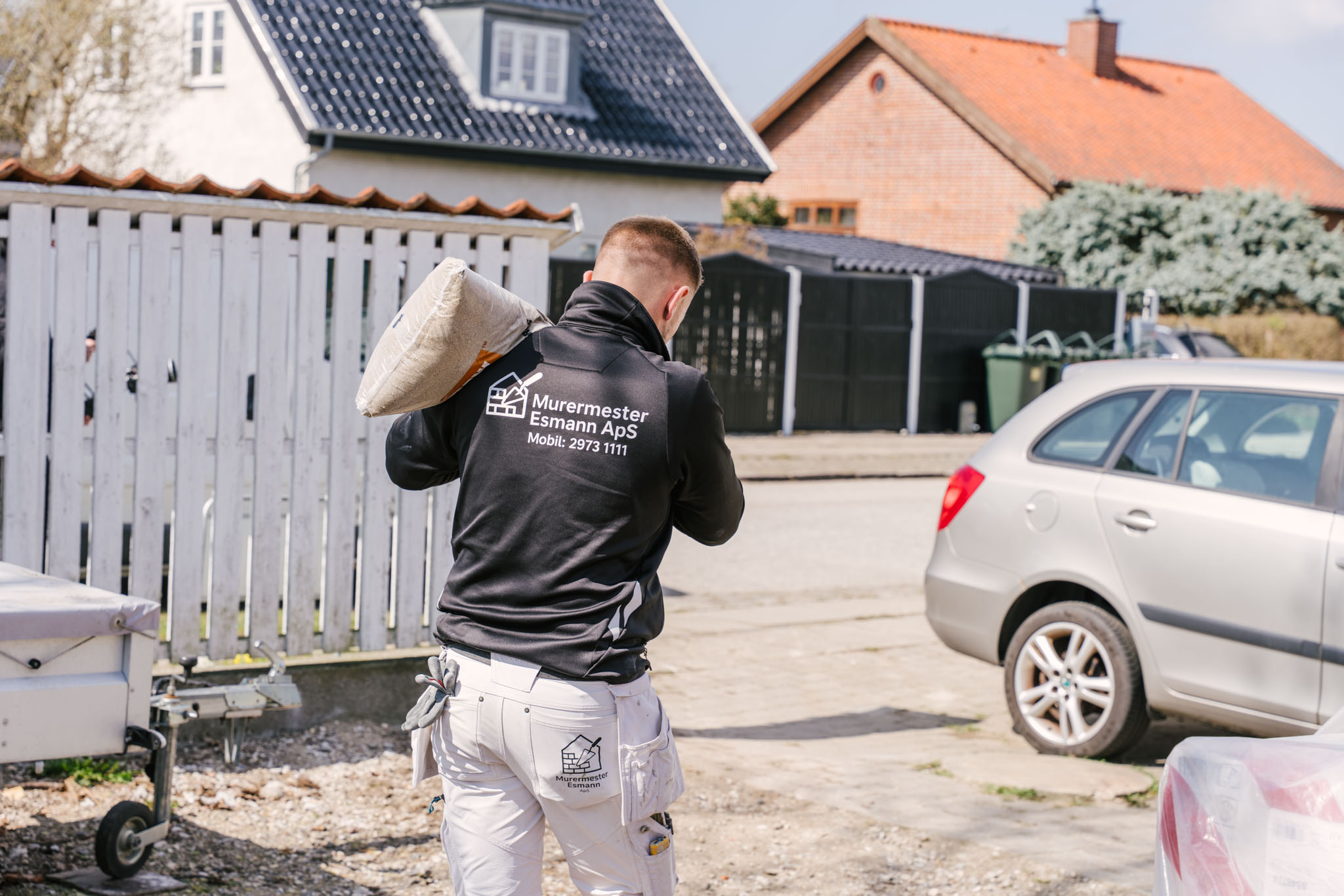 Materialebæring ved tilbygningsprojekt — Murermester Esmann